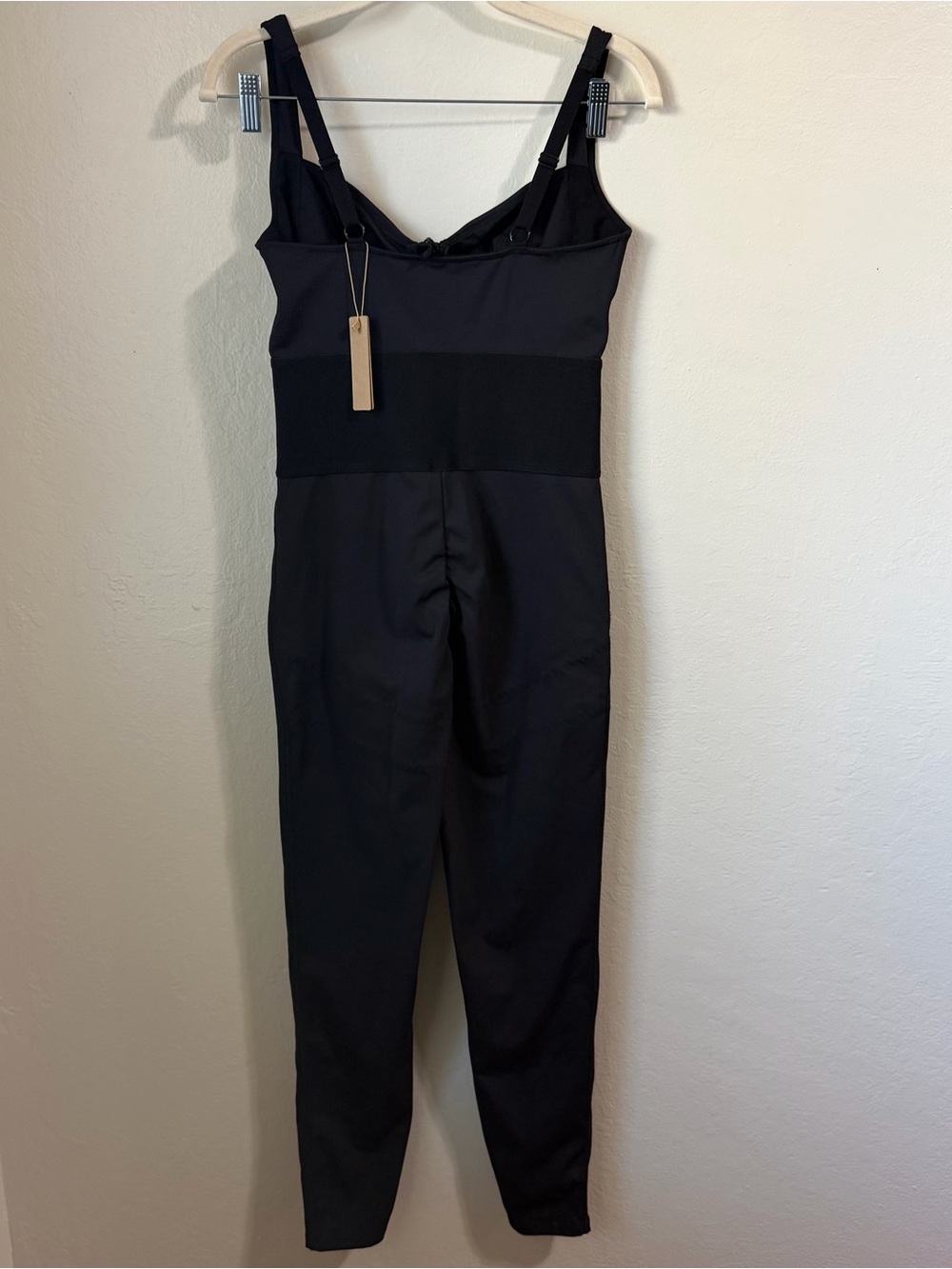 SHAPELLX Black Shapewear Jumpsuit Bodysuit Size M NWT Compression body-shaping - Picture 8 of 16